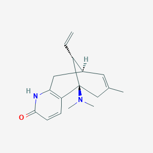 molecular formula C17H22N2O B046238 Huperzinine CAS No. 119188-49-7