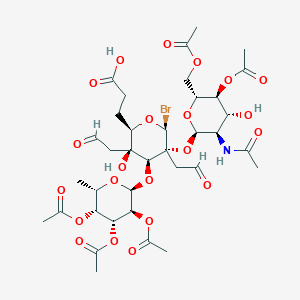 molecular formula C36H50BrNO22 B046239 2,3,4-Tafagg CAS No. 115921-25-0