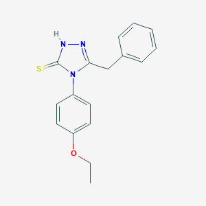 molecular formula C17H17N3OS B462419 5-benzyl-4-(4-ethoxyphenyl)-4H-1,2,4-triazole-3-thiol CAS No. 519152-03-5