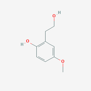 molecular formula C9H12O3 B046258 2-Hydroxy-5-methoxybenzeneethanol CAS No. 2503-23-3