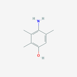 molecular formula C9H13NO B046268 4-amino-2,3,5-trimethylphenol CAS No. 10486-46-1