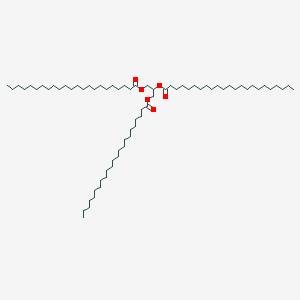 molecular formula C72H140O6 B046273 Propane-1,2,3-triyl tritricosanoate CAS No. 86850-72-8