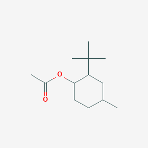molecular formula C13H24O2 B046291 2-Tert-butyl-4-methylcyclohexyl acetate CAS No. 115724-27-1