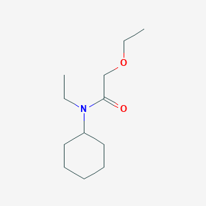 molecular formula C12H23NO2 B4629993 N-cyclohexyl-2-ethoxy-N-ethylacetamide CAS No. 600140-13-4