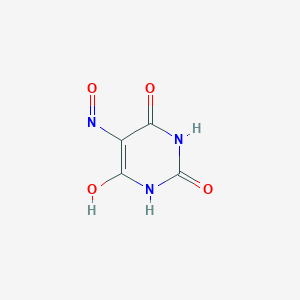 molecular formula C4H3N3O4 B046308 Violuric acid CAS No. 87-39-8
