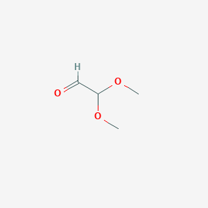 molecular formula C4H8O3 B046314 2,2-Dimethoxyacetaldehyde CAS No. 51673-84-8