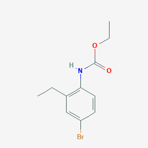 molecular formula C11H14BrNO2 B4631477 ethyl (4-bromo-2-ethylphenyl)carbamate 