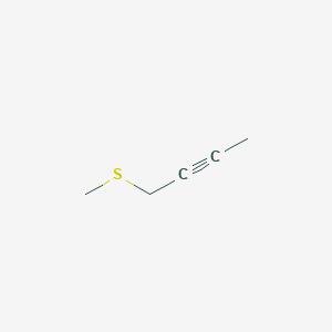 molecular formula C5H8S B046321 1-(Methylsulfanyl)but-2-yne CAS No. 118891-26-2
