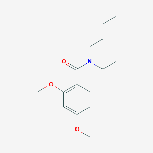molecular formula C15H23NO3 B4636024 N-butyl-N-ethyl-2,4-dimethoxybenzamide 