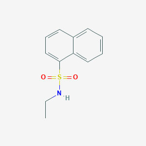 molecular formula C12H13NO2S B4636485 N-ethylnaphthalene-1-sulfonamide 