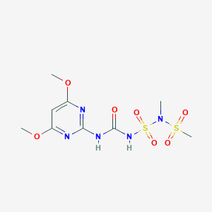 molecular formula C9H15N5O7S2 B046393 Amidosulfuron CAS No. 120923-37-7