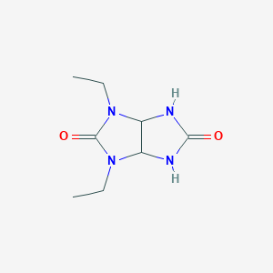 molecular formula C8H14N4O2 B463978 1,3-Diethyltetrahydroimidazo[4,5-d]imidazole-2,5(1H,3H)-dione CAS No. 314767-27-6