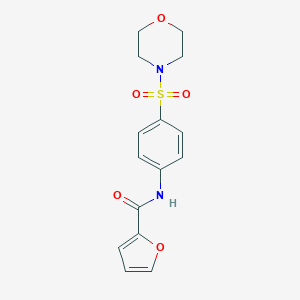 N-[4-(4-morpholinylsulfonyl)phenyl]-2-furamide