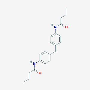 N-[4-[[4-(butanoylamino)phenyl]methyl]phenyl]butanamide
