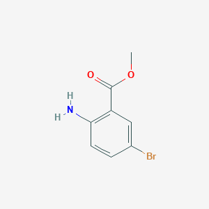 molecular formula C8H8BrNO2 B046407 Methyl 2-amino-5-bromobenzoate CAS No. 52727-57-8