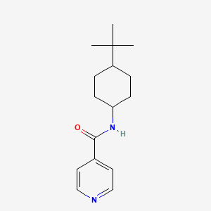 molecular formula C16H24N2O B4640995 N-(4-tert-butylcyclohexyl)pyridine-4-carboxamide 