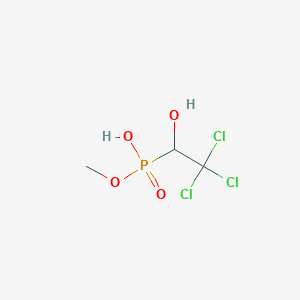 molecular formula C3H6Cl3O4P B046429 Desmethylmetrifonate CAS No. 684-31-1