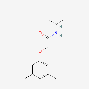 molecular formula C14H21NO2 B4643175 N-(butan-2-yl)-2-(3,5-dimethylphenoxy)acetamide 