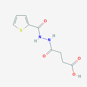 4-Oxo-4-[N'-(thiophene-2-carbonyl)-hydrazino]-butyric acid
