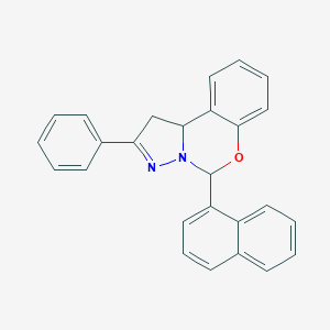 5-(1-Naphthyl)-2-phenyl-1,10b-dihydropyrazolo[1,5-c][1,3]benzoxazine