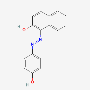 molecular formula C16H12N2O2 B4646304 1-(4-Hydroxyphenylazo)-2-naphthol CAS No. 14934-27-1