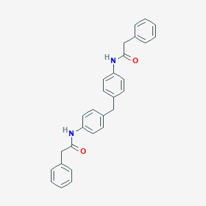 2-phenyl-N-(4-{4-[(phenylacetyl)amino]benzyl}phenyl)acetamide
