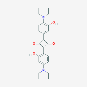 molecular formula C24H30N2O4 B046471 Tetraethyl squarate CAS No. 121496-65-9
