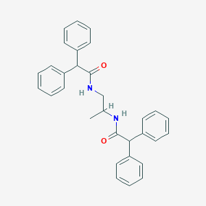 N-{2-[(diphenylacetyl)amino]-1-methylethyl}-2,2-diphenylacetamide