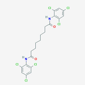 N,N'-bis(2,4,6-trichlorophenyl)nonanediamide
