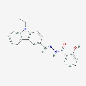 N'-[(9-ethyl-9H-carbazol-3-yl)methylene]-2-hydroxybenzohydrazide