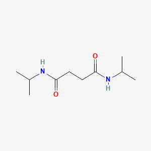 molecular formula C10H20N2O2 B4649157 N,N'-di(propan-2-yl)butanediamide 