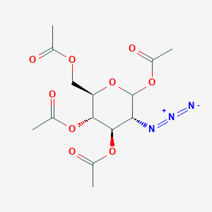 molecular formula C14H19N3O9 B046492 1,3,4,6-Tetra-O-acetyl-2-azido-2-deoxy-D-glucopyranose CAS No. 171032-74-9