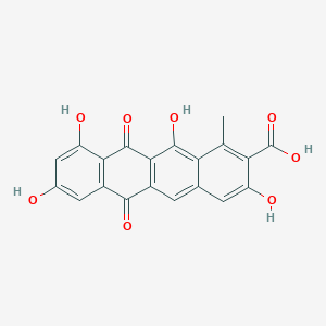 molecular formula C20H12O8 B046493 Tetracenomycin D3 CAS No. 117241-61-9