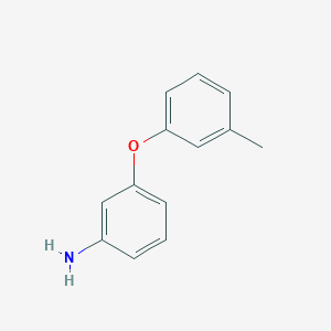 molecular formula C13H13NO B046502 3-(3-Methylphenoxy)aniline CAS No. 116289-59-9