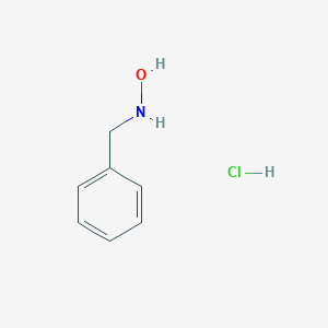 molecular formula C7H10ClNO B046506 N-Benzylhydroxylamine hydrochloride CAS No. 29601-98-7