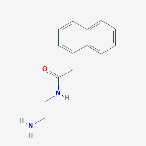 molecular formula C14H16N2O B046508 N-(2-Aminoethyl)-1-naphthylacetamide CAS No. 36321-43-4