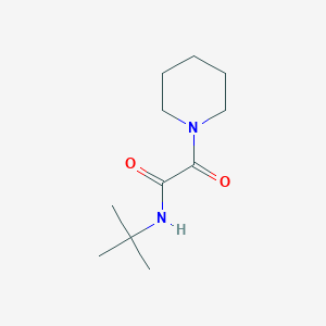 molecular formula C11H20N2O2 B4653776 N-tert-butyl-2-oxo-2-piperidin-1-ylacetamide 