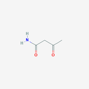 molecular formula C4H7NO2 B046550 Acetoacetamide CAS No. 5977-14-0