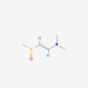 2-(Methylsulfinyl)-N,N-dimethylethene-1-amine