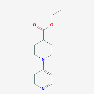 molecular formula C13H18N2O2 B046582 Ethyl 1-(pyridin-4-yl)piperidine-4-carboxylate CAS No. 121912-29-6