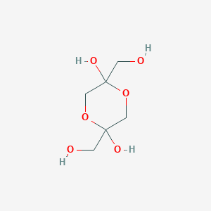 molecular formula C6H12O6 B046586 1,3-二羟基丙酮二聚体 CAS No. 26776-70-5