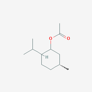 molecular formula C12H22O2 B046590 L-Menthyl acetate CAS No. 2623-23-6