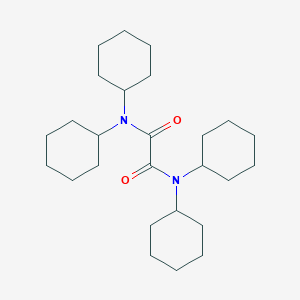 molecular formula C26H44N2O2 B465917 N,N,N',N'-tetracyclohexylethanediamide 
