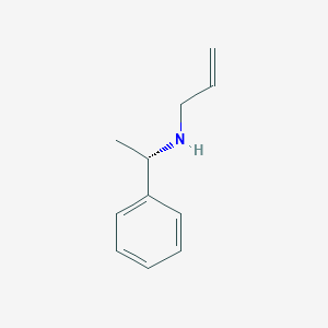 molecular formula C11H15N B046611 (S)-N-allyl-alpha-methylbenzylamine CAS No. 115914-08-4
