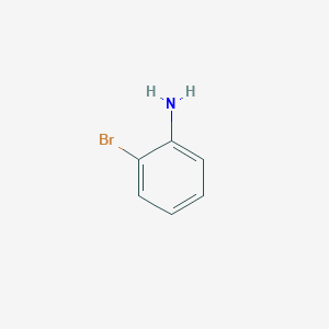 molecular formula C6H6BrN B046623 2-Bromoaniline CAS No. 615-36-1