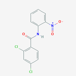 molecular formula C13H8Cl2N2O3 B4662544 2,4-dichloro-N-(2-nitrophenyl)benzamide 