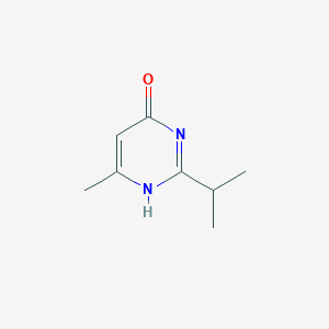 molecular formula C8H12N2O B046637 2-Isopropyl-6-methyl-4-pyrimidone CAS No. 2814-20-2