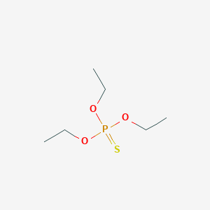 molecular formula C6H15O3PS B046640 O,O,O-Triethyl phosphorothioate CAS No. 126-68-1