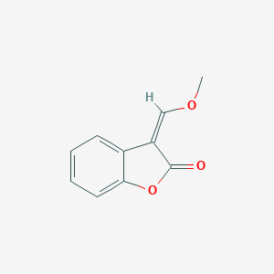 molecular formula C10H8O3 B046653 3-(Methoxymethylene)-2(3H)-benzofuranone CAS No. 40800-90-6
