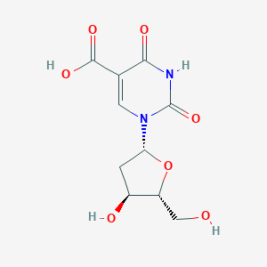 molecular formula C10H12N2O7 B046656 5-Carboxy-2'-deoxyuridine CAS No. 14599-46-3